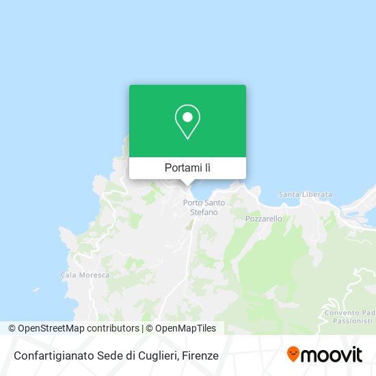 Mappa Confartigianato Sede di Cuglieri