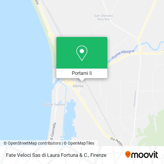 Mappa Fate Veloci Sas di Laura Fortuna & C.
