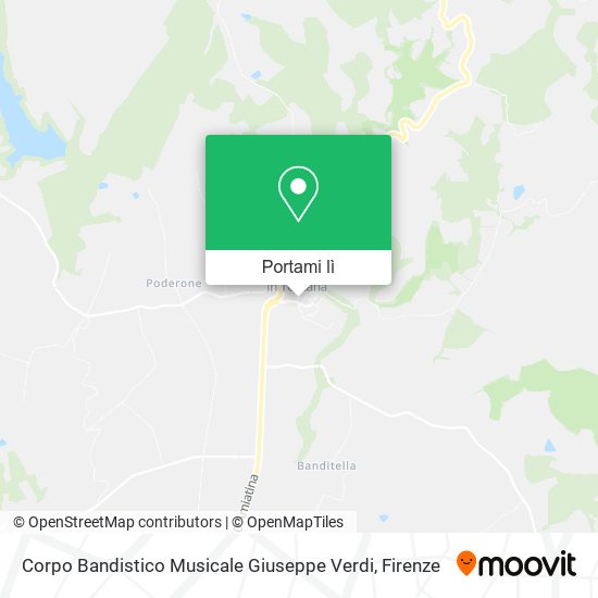Mappa Corpo Bandistico Musicale Giuseppe Verdi