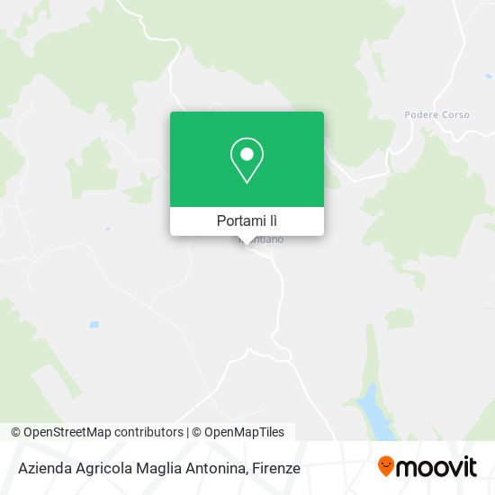 Mappa Azienda Agricola Maglia Antonina