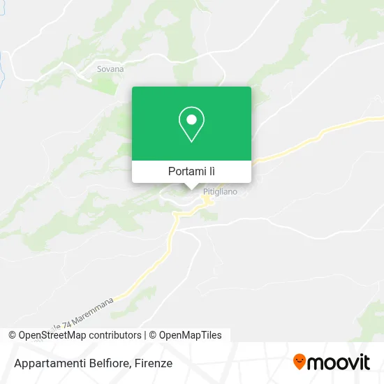 Mappa Appartamenti Belfiore