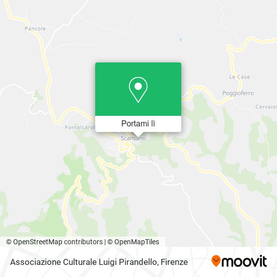 Mappa Associazione Culturale Luigi Pirandello