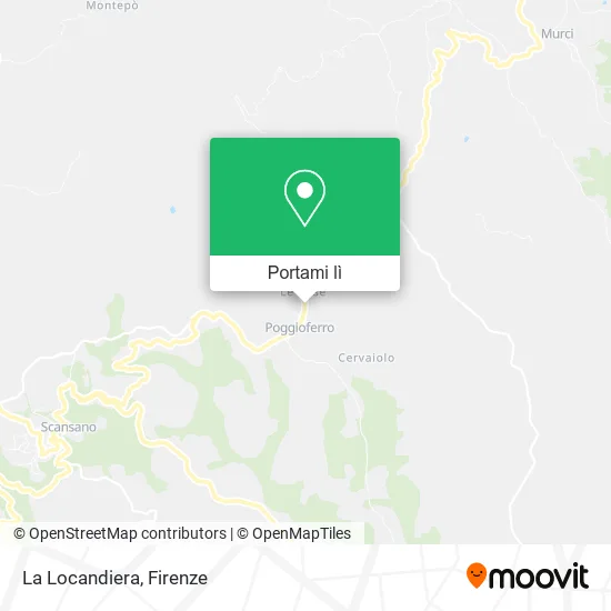 Mappa La Locandiera