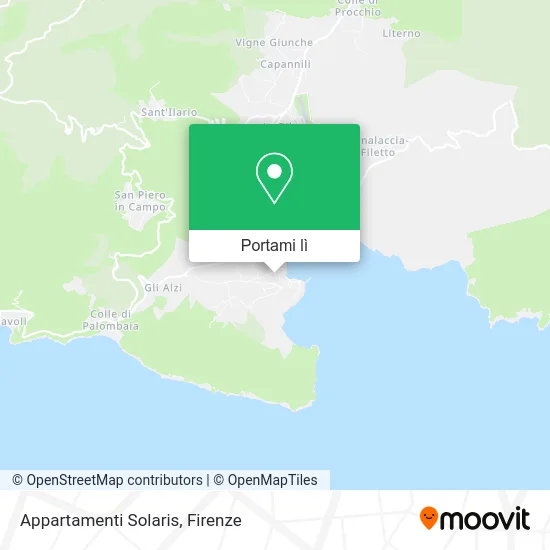 Mappa Appartamenti Solaris