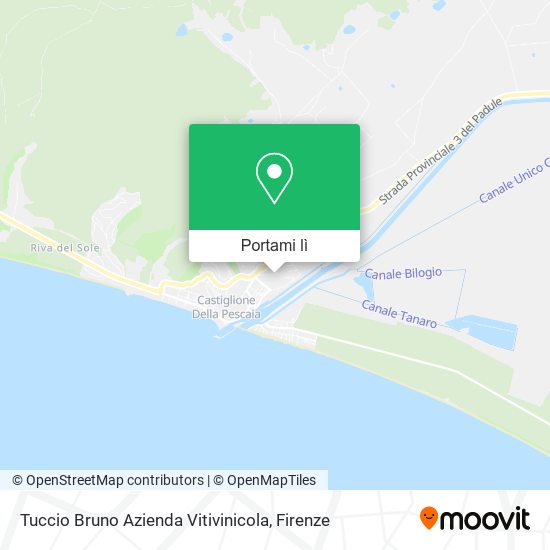 Mappa Tuccio Bruno Azienda Vitivinicola