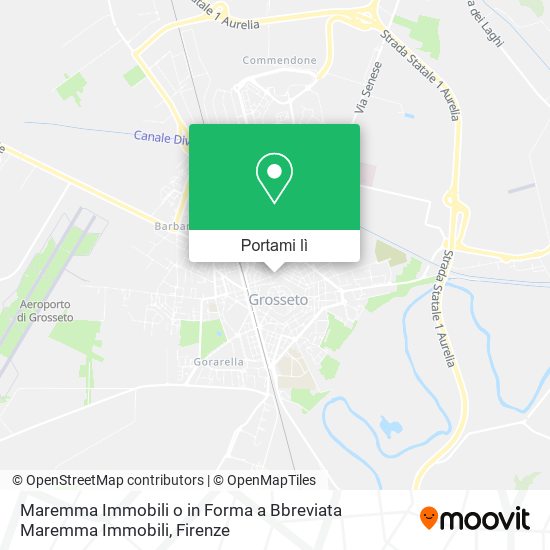 Mappa Maremma Immobili o in Forma a Bbreviata Maremma Immobili