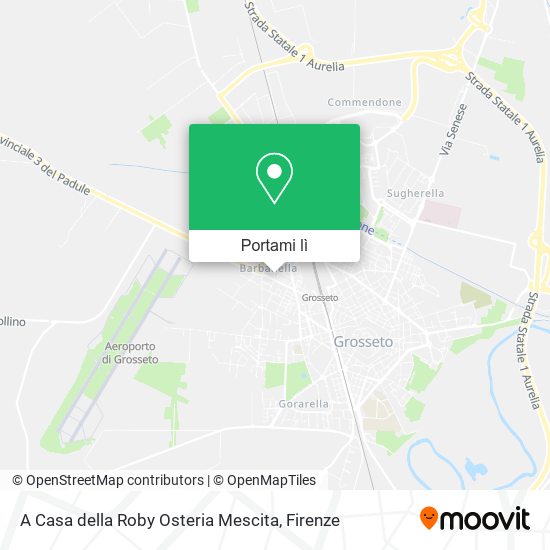 Mappa A Casa della Roby Osteria Mescita