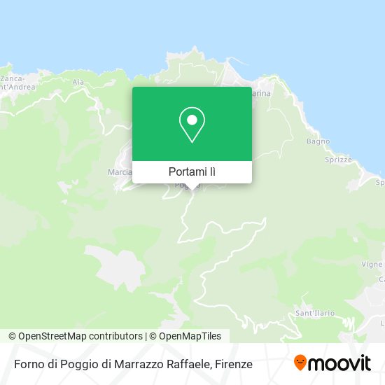 Mappa Forno di Poggio di Marrazzo Raffaele