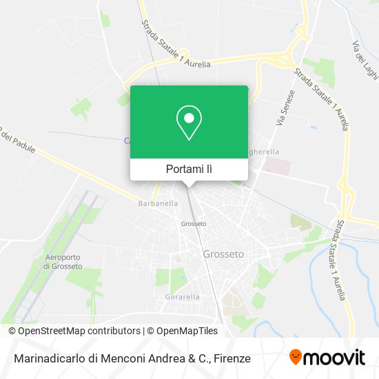 Mappa Marinadicarlo di Menconi Andrea & C.