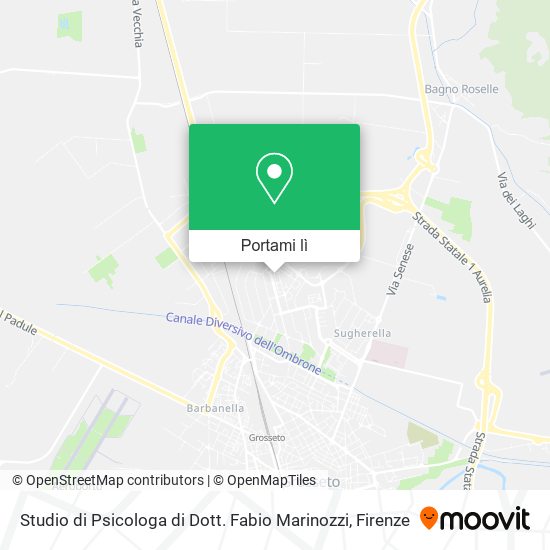 Mappa Studio di Psicologa di Dott. Fabio Marinozzi