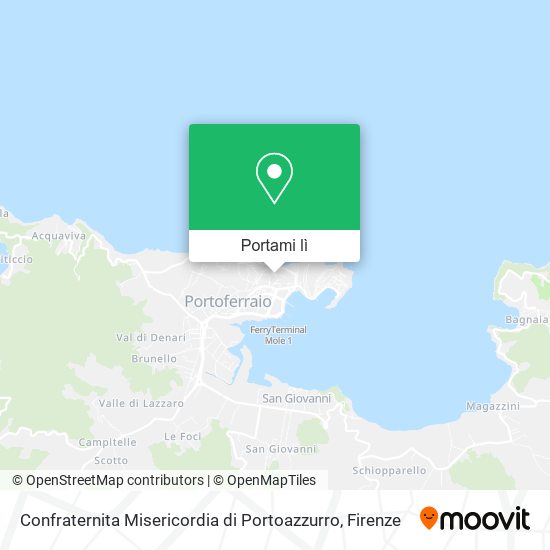 Mappa Confraternita Misericordia di Portoazzurro