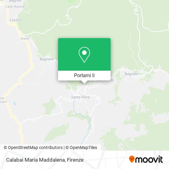 Mappa Calabai Maria Maddalena