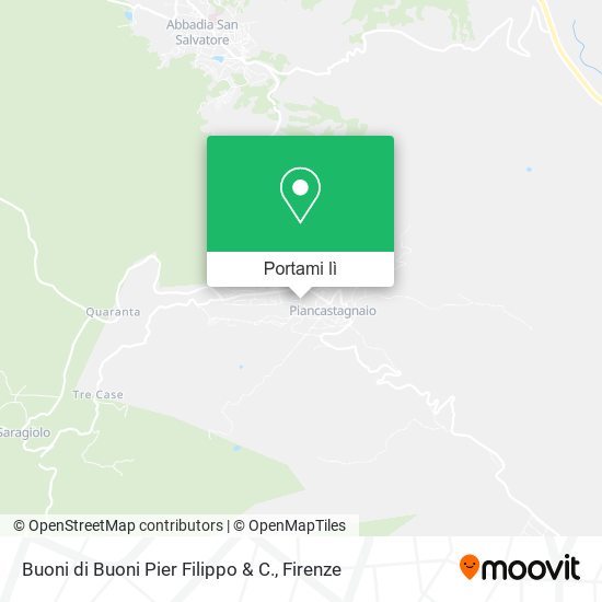 Mappa Buoni di Buoni Pier Filippo & C.