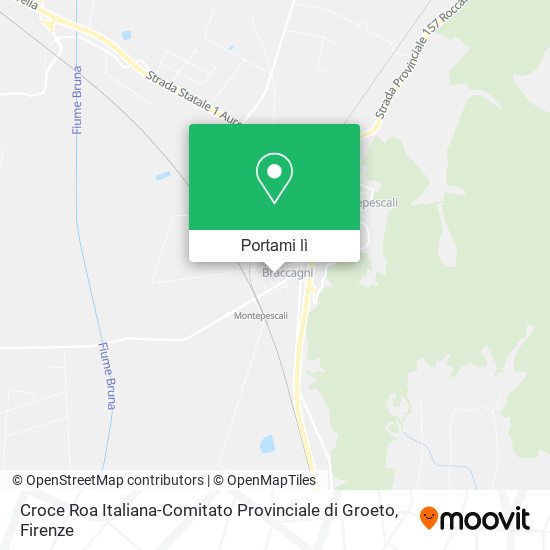 Mappa Croce Roa Italiana-Comitato Provinciale di Groeto