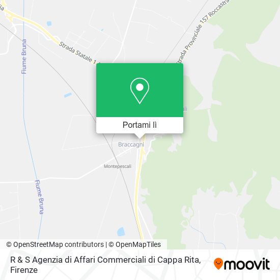 Mappa R & S Agenzia di Affari Commerciali di Cappa Rita