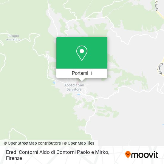 Mappa Eredi Contorni Aldo di Contorni Paolo e Mirko