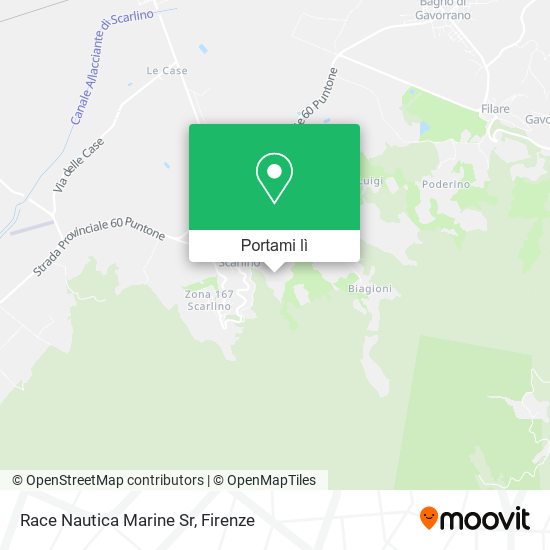 Mappa Race Nautica Marine Sr