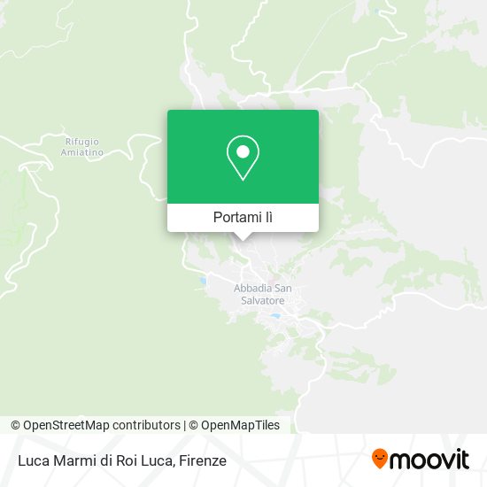 Mappa Luca Marmi di Roi Luca