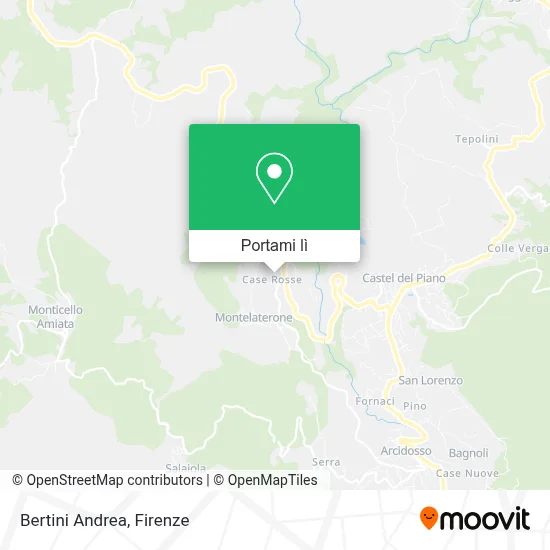 Mappa Bertini Andrea