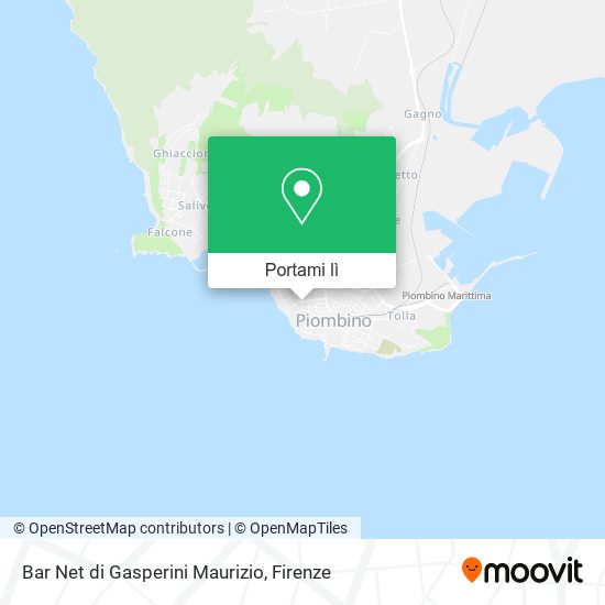 Mappa Bar Net di Gasperini Maurizio