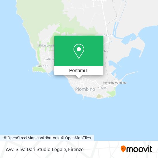 Mappa Avv. Silva Dari Studio Legale