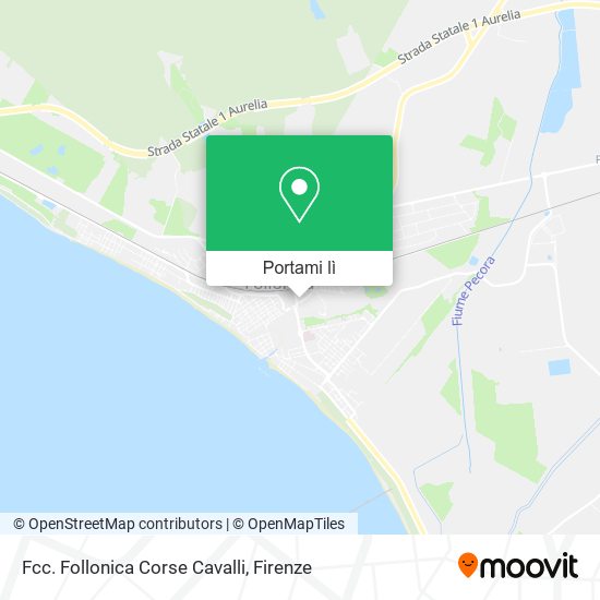 Mappa Fcc. Follonica Corse Cavalli