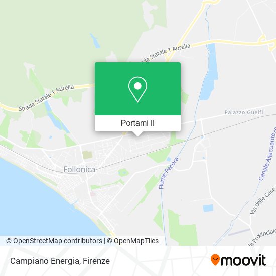 Mappa Campiano Energia