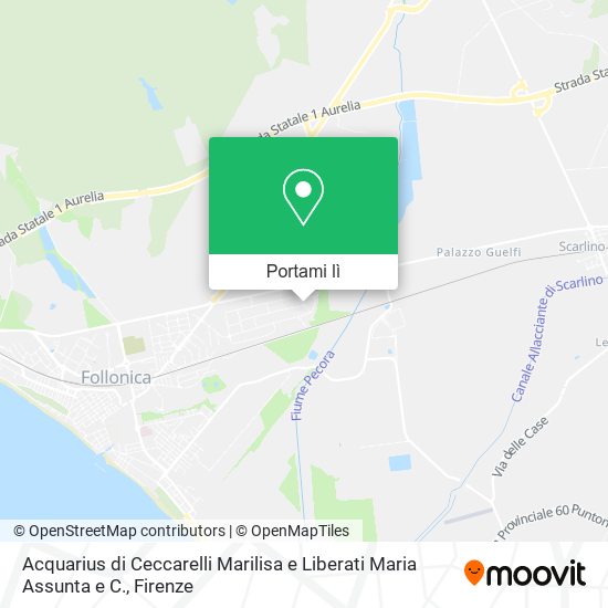 Mappa Acquarius di Ceccarelli Marilisa e Liberati Maria Assunta e C.