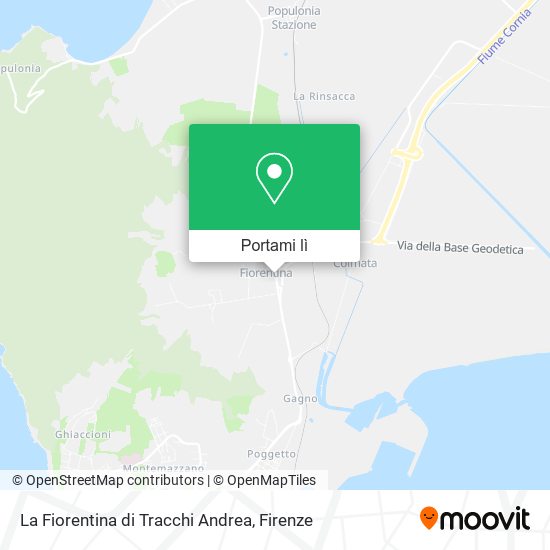 Mappa La Fiorentina di Tracchi Andrea