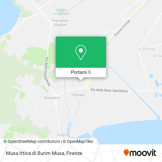 Mappa Musa Ittica di Burim Musa