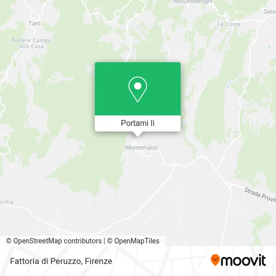 Mappa Fattoria di Peruzzo