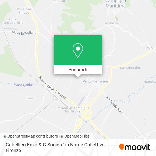 Mappa Gabellieri Enzo & C-Societa' in Nome Collettivo