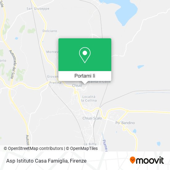 Mappa Asp Istituto Casa Famiglia