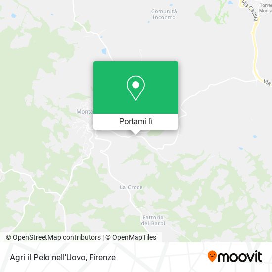 Mappa Agri il Pelo nell'Uovo