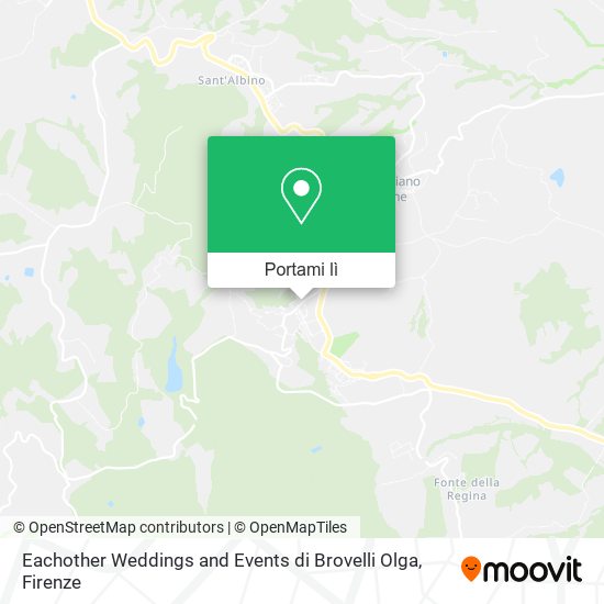 Mappa Eachother Weddings and Events di Brovelli Olga