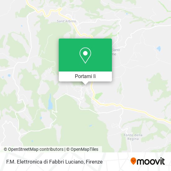 Mappa F.M. Elettronica di Fabbri Luciano
