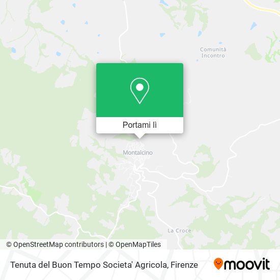 Mappa Tenuta del Buon Tempo Societa' Agricola