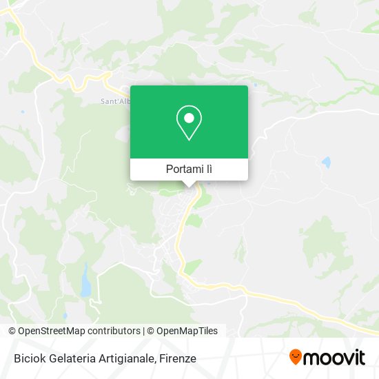 Mappa Biciok Gelateria Artigianale