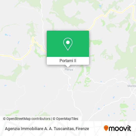 Mappa Agenzia Immobiliare A. A. Tuscanitas
