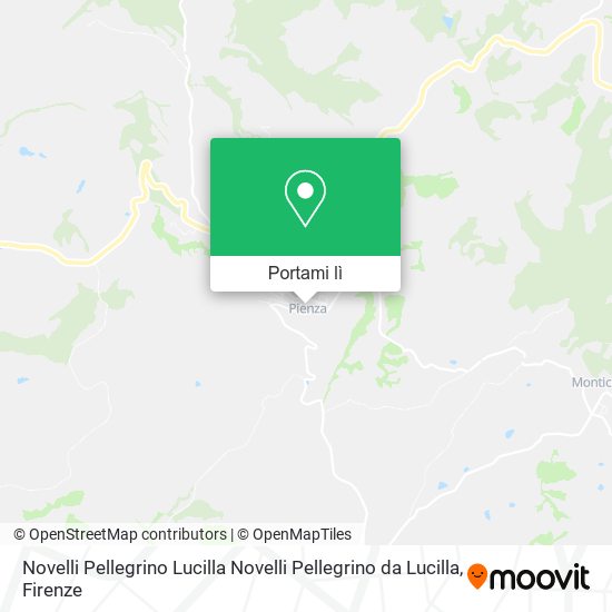 Mappa Novelli Pellegrino Lucilla Novelli Pellegrino da Lucilla