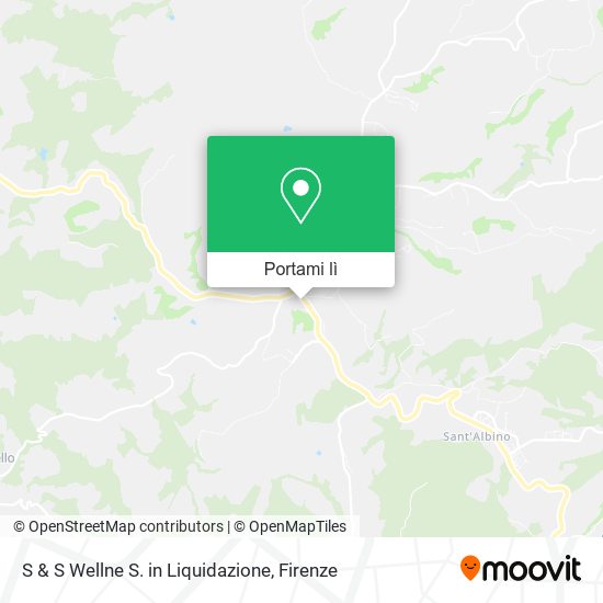 Mappa S & S Wellne S. in Liquidazione
