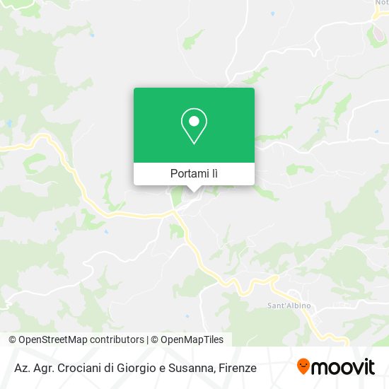 Mappa Az. Agr. Crociani di Giorgio e Susanna