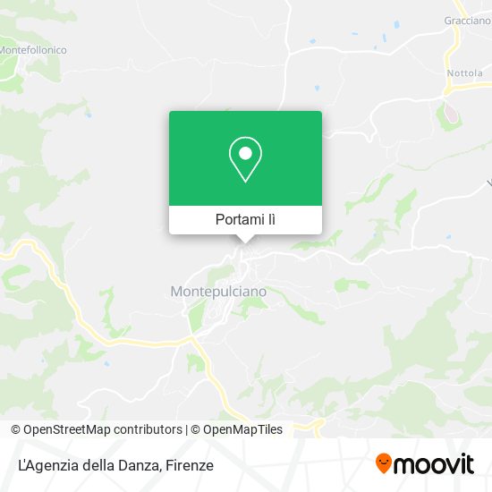 Mappa L'Agenzia della Danza