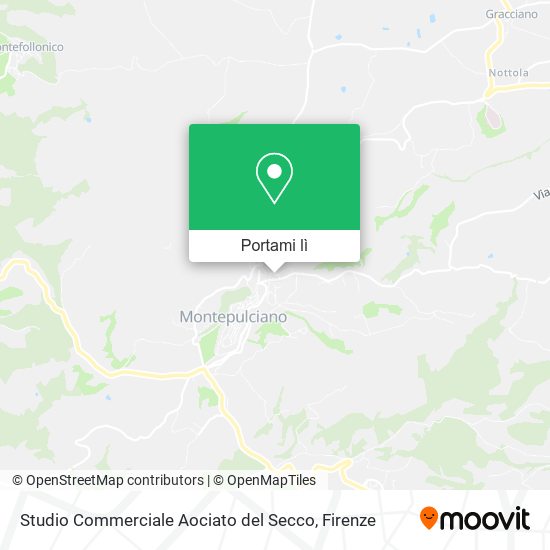 Mappa Studio Commerciale Aociato del Secco