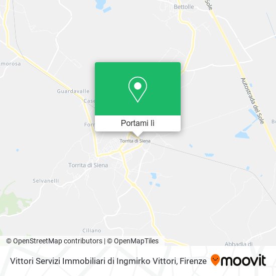 Mappa Vittori Servizi Immobiliari di Ingmirko Vittori