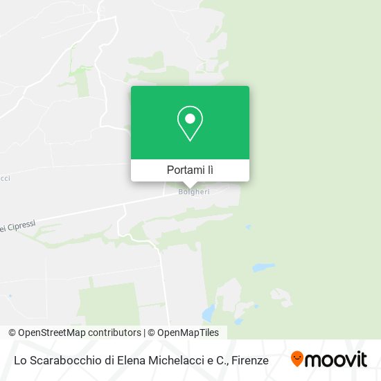 Mappa Lo Scarabocchio di Elena Michelacci e C.