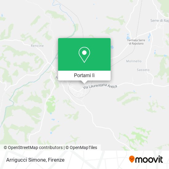 Mappa Arrigucci Simone