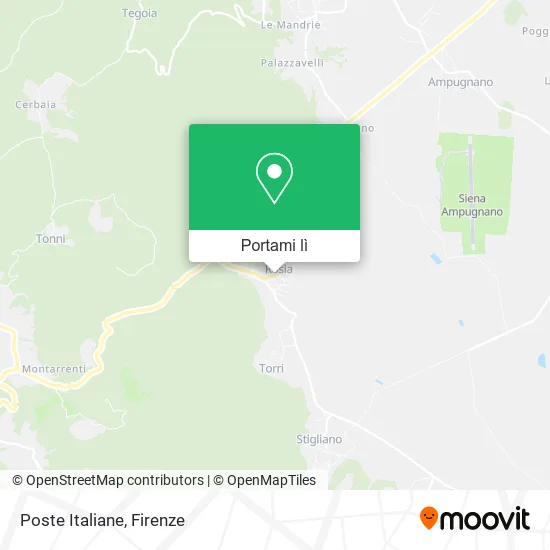 Mappa Poste Italiane