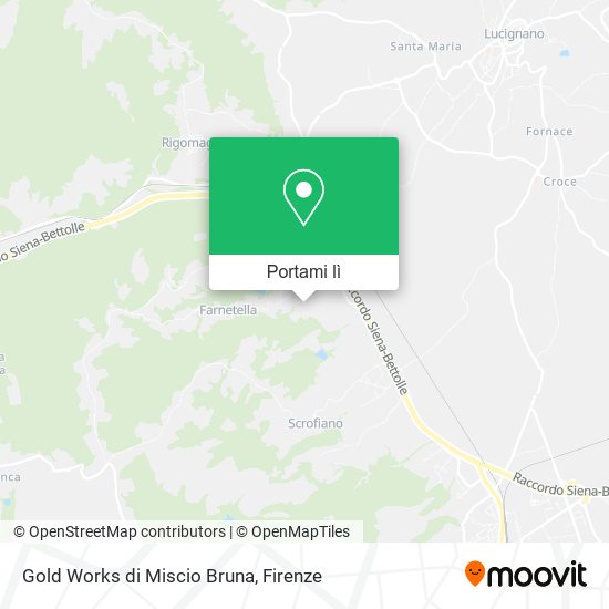 Mappa Gold Works di Miscio Bruna