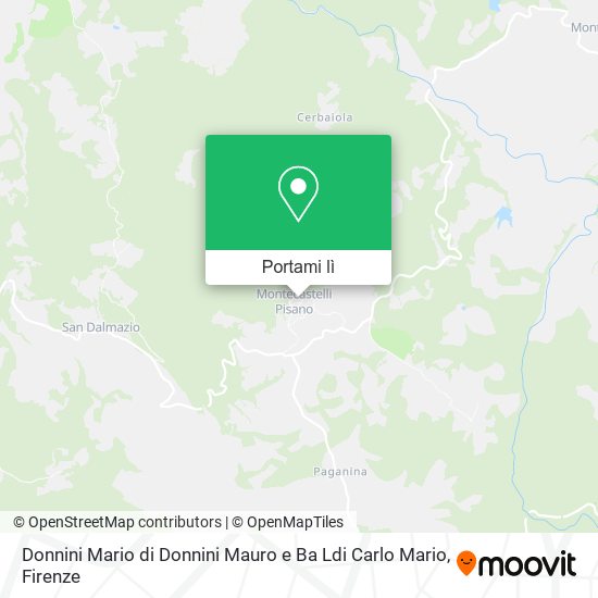 Mappa Donnini Mario di Donnini Mauro e Ba Ldi Carlo Mario